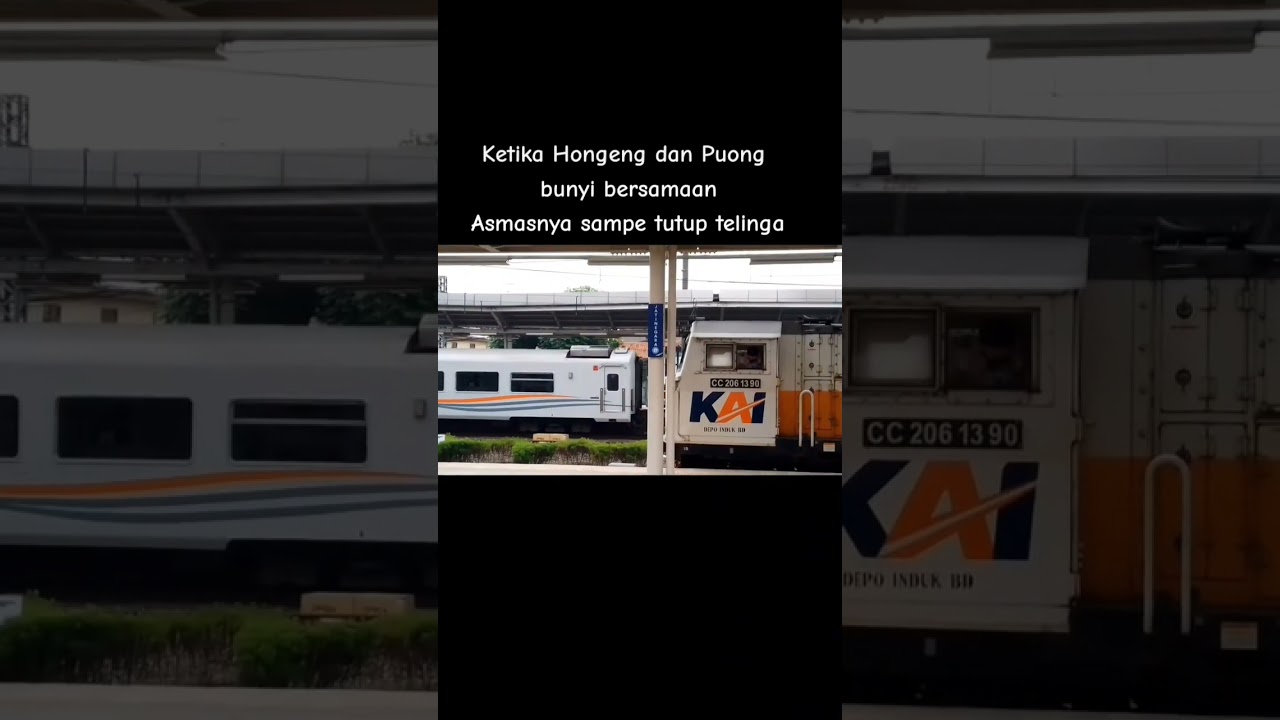 Ketika Hongeng dan Puong Bunyi Bersamaan, Bangunkarta 124 #cc203 dan Argo Parahyangan 49 #cc206