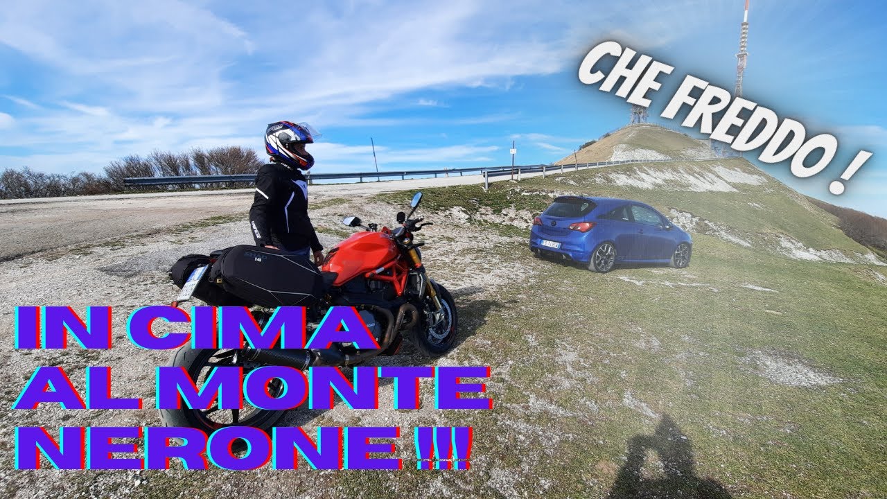 Sulla Cima del Monte Nerone ... che freddo !!!