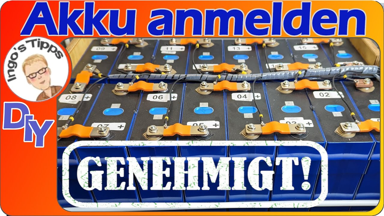 Solarakku selber bauen und erfolgreich beim Netzbetreiber anmelden ohne Installateuer | IngosTipps
