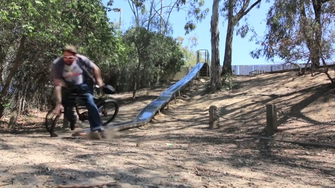 The Day The Woo Flew - The Bicycling Misadventure of Adam The Woo