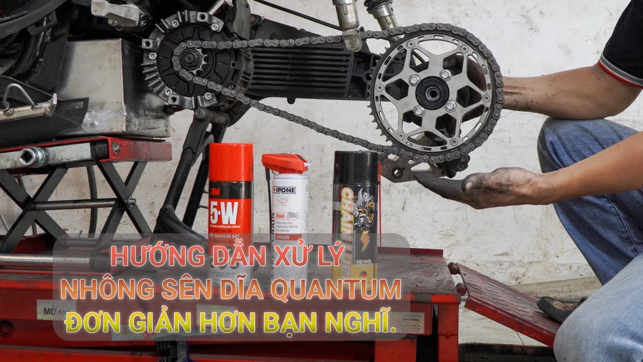 Datbike Quantum #26 Hướng Dẫn Xử Lý Nhông Sên Dĩa Datbike Quantum | Ebike VietNam