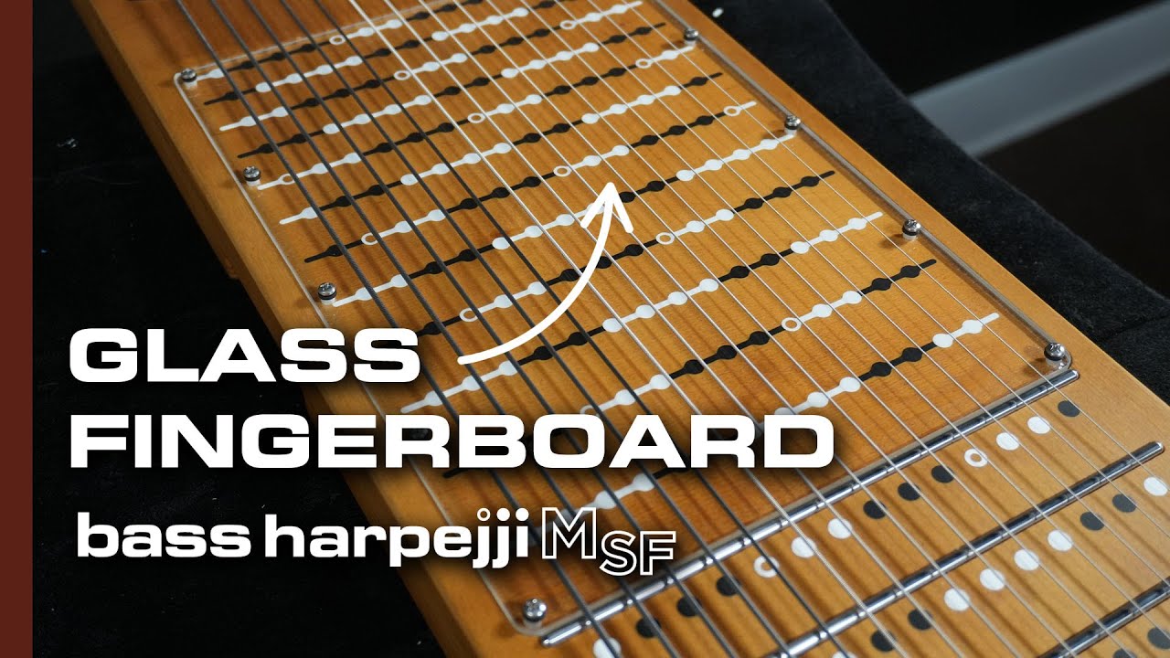 Bass Harpejji MSF - Semi-Fretless w/Glass Fingerboard - DEMO