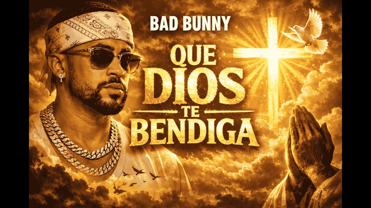 Bad Bunny - Que Dios Te Bendiga (Video Oficial De La Letra)