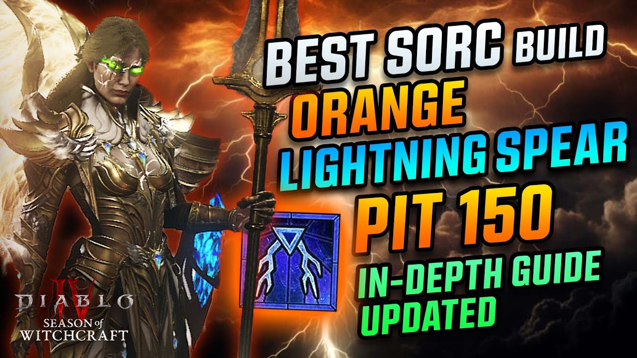 Лучший билд сорка в оранжевом LS Pit Pushing: подробное руководство — S7 Diablo 4