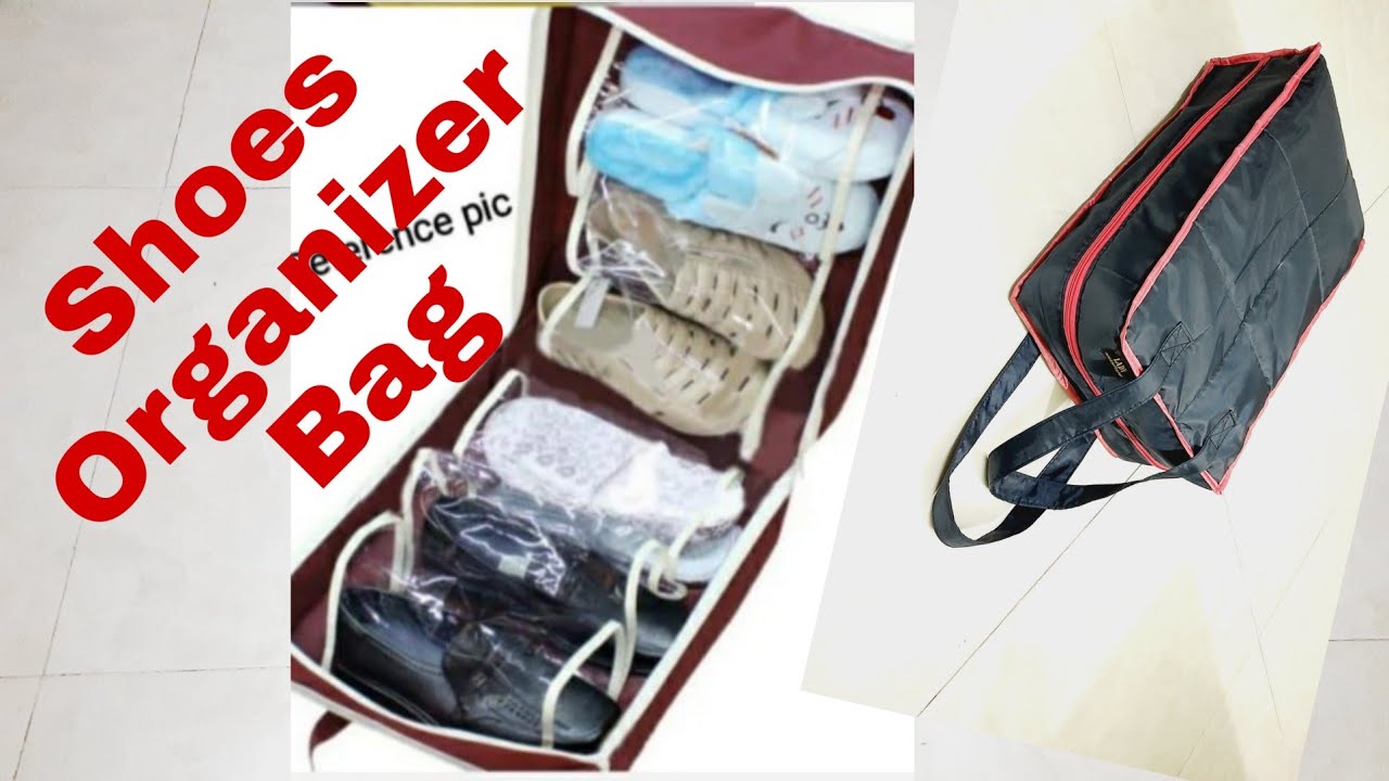 DIY: Shoes Organizer Bag Tutorial By Anamika Mishra...