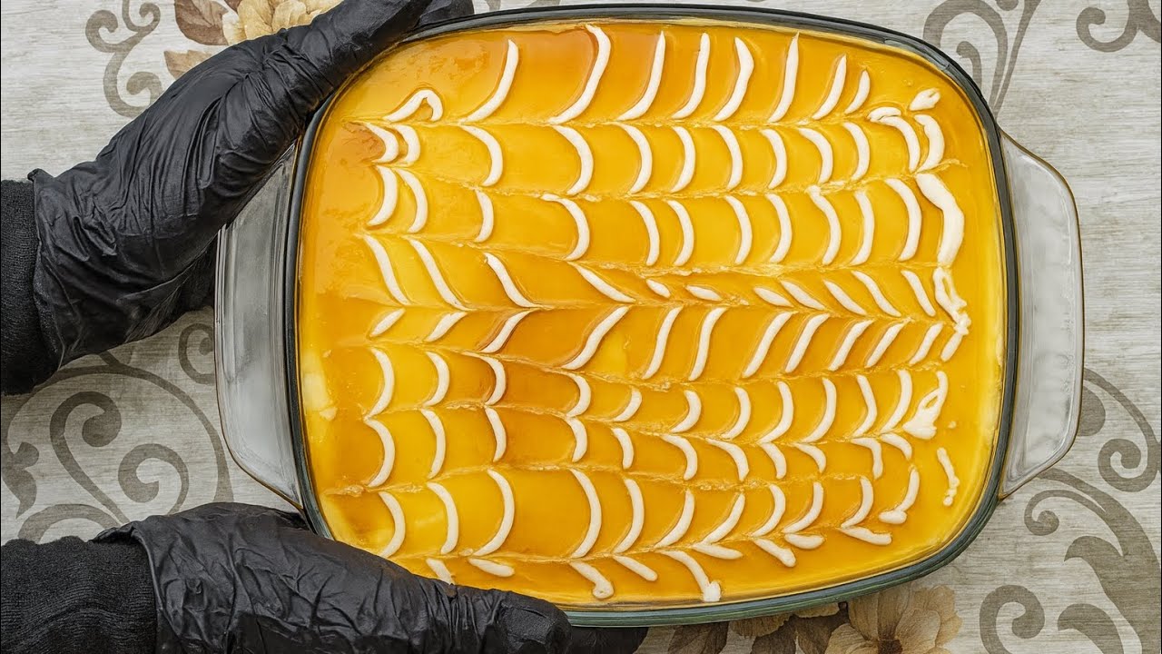 طريقة عمل القشطوطة بخطوات سهلة وطعم خيالي! 💛#food #اكسبلور #cooking 