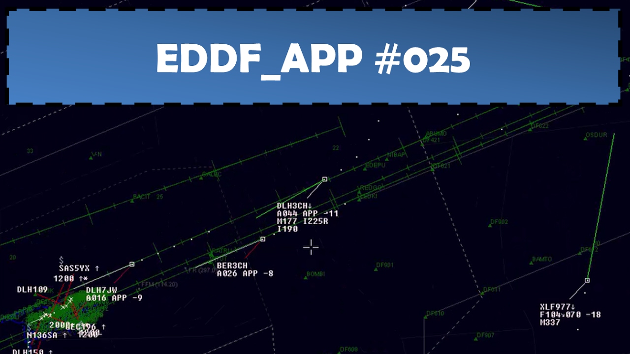 Sonntagmittag-Rush in Frankfurt (EDDF)  - ATC auf IVAO #025 [HD]