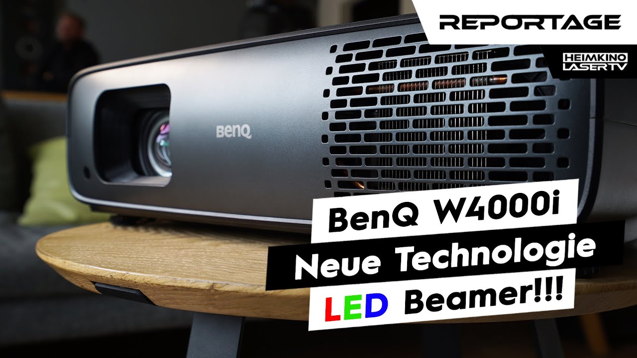 Vorstellung: BenQ W4000i LED 4K HDR Projektor – Eine Heimkino Revolution?
