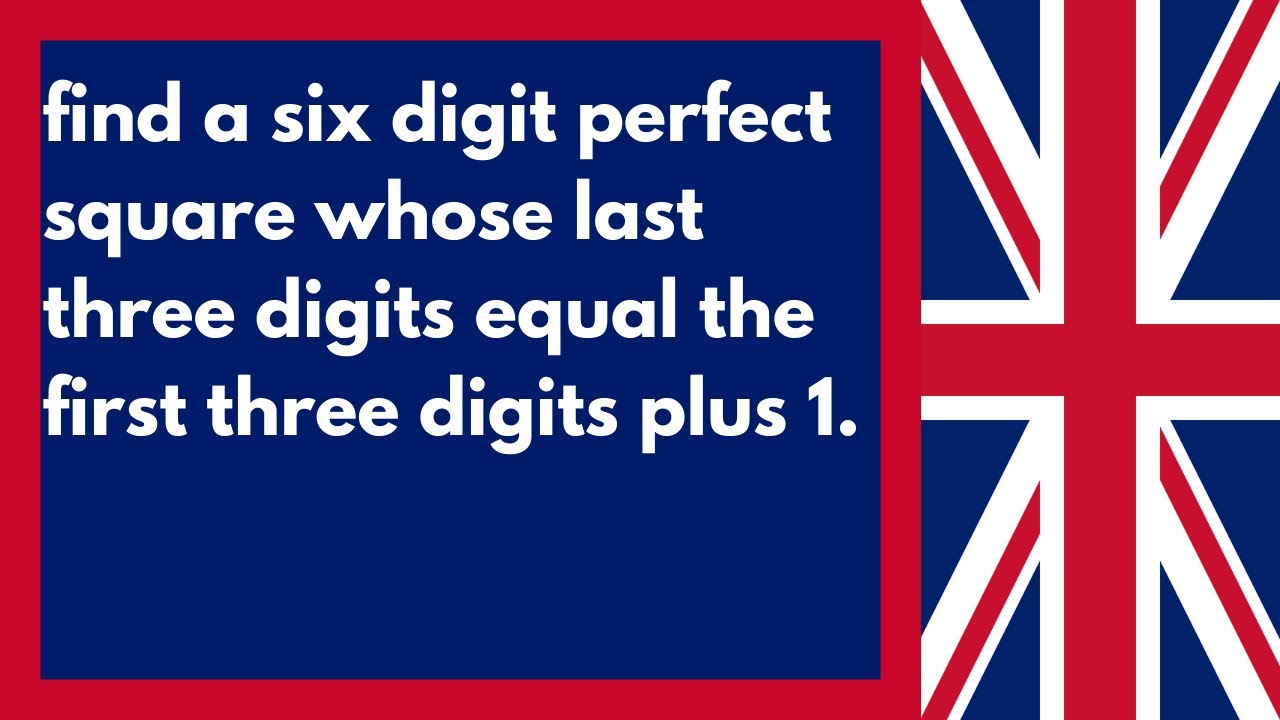 British Mathematics Olympiad 1993 Round 1 Question 1