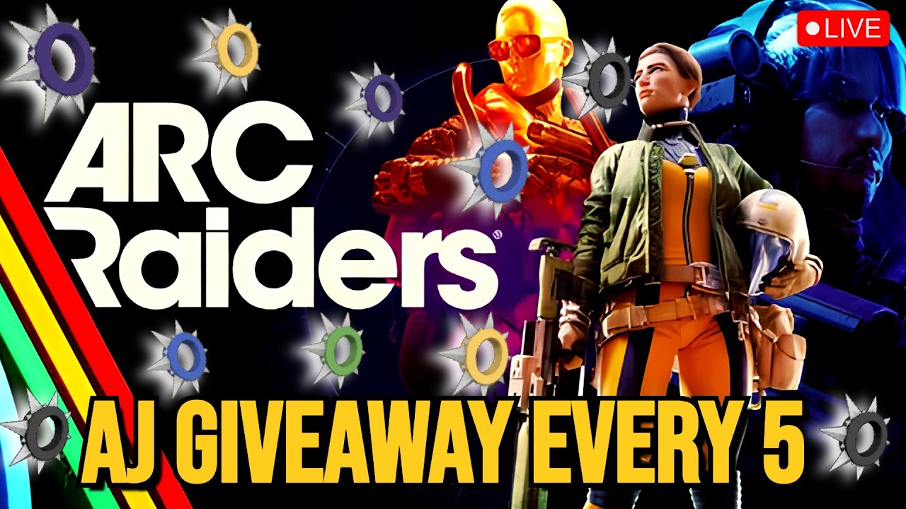 🔴 Arc Raiders GOOPIN w/ @OtterlyCracked  | AJ SPIKE COLLAR GIVEAWAY EVERY 5