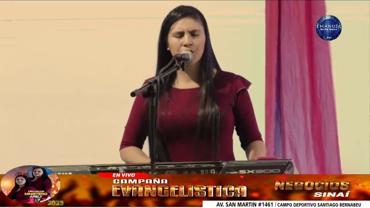 Ministerio ARELY – LA FIESTA DE MI SEÑOR /EN VIVO / FOLK ROCK 2024