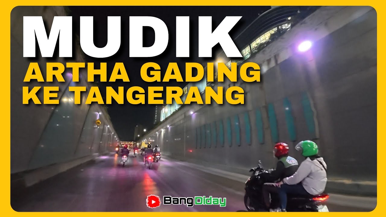 Serasa Mudik‼️Dari Artha Gading Ke Tangerang Lewat Istana Negara 