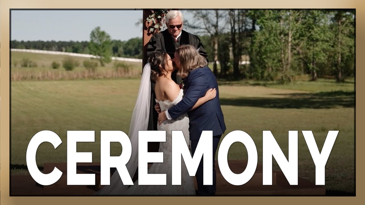 The Majestic Oaks Wedding Ceremony in Vernon, FL | Frances + Troy | Destination Wedding Videography
