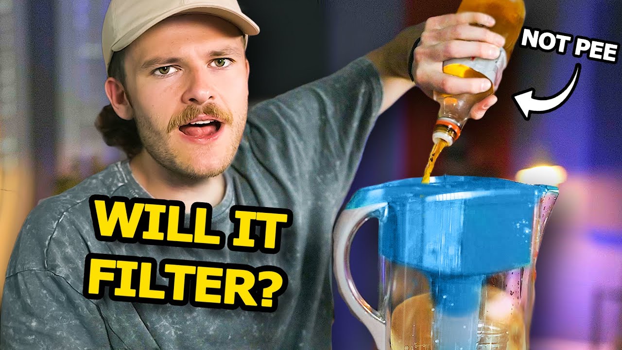 (totally not) putting bodily fluids into a filter