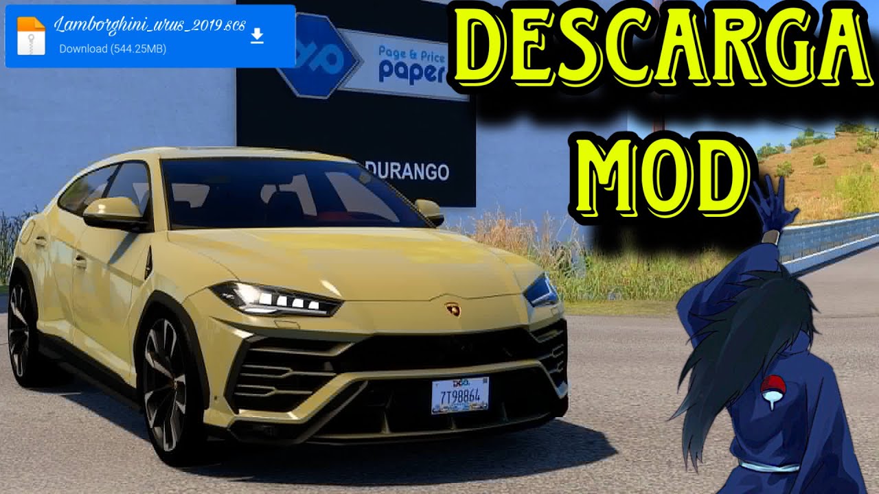 DESCARGA MOD LAMBORGHINI URUS 2019| ats mods 1.56 | Madara 57