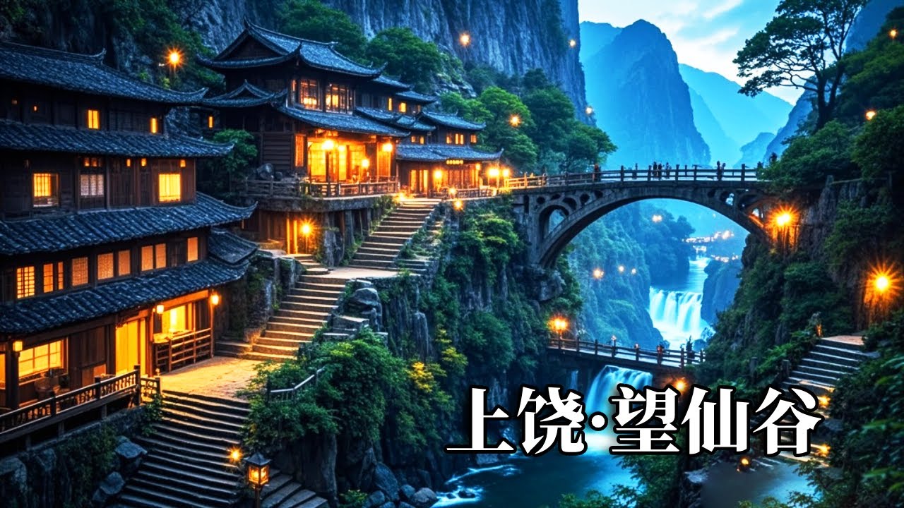 现实版的仙侠世界！悬在峭壁上的避世古村，夜晚犹如走入人间仙境 【行走世界的北京老刘】
