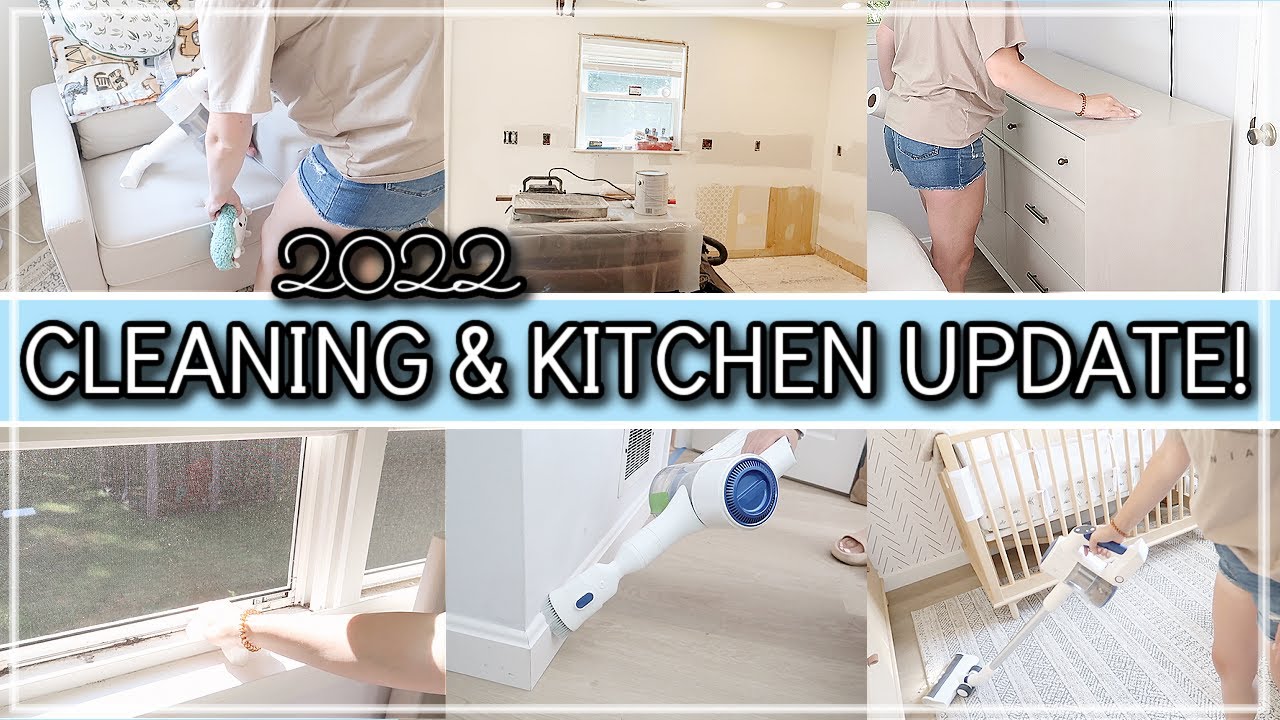 EXTREME CLEANING & ORGANIZING MY SMALL HOUSE / KITCHEN RENOVATION UPDATE / CLEANING MOTIVATION 2022