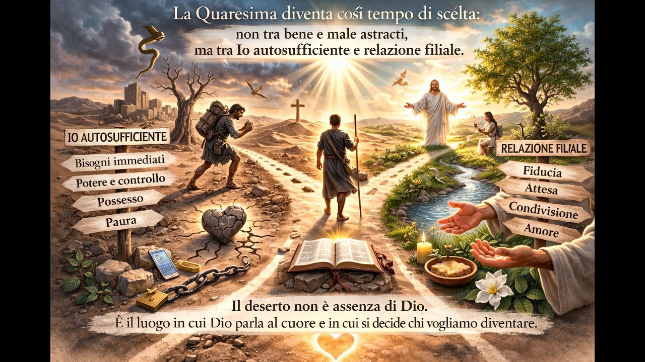 Nel deserto dell’identità - I DOMENICA DI QUARESIMA - ANNO A