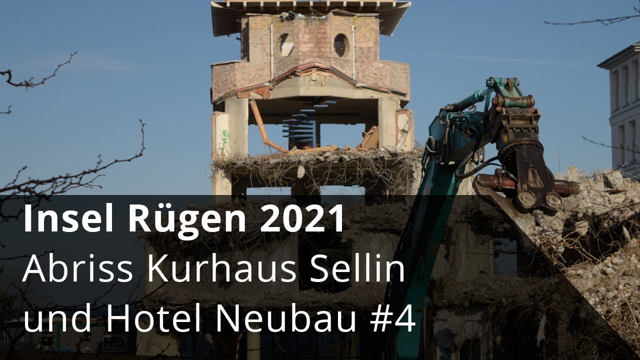 Insel Rügen: Abriss Kurhaus Sellin und Neubau #4