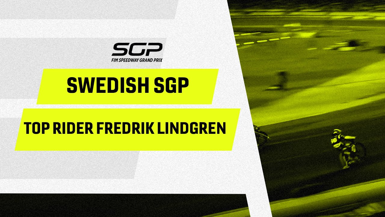 Top Rider Fredrik Lindgren #SwedishSGP | FIM Speedway Grand Prix