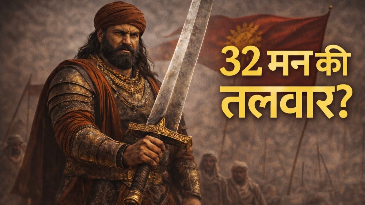 8 फीट का योद्धा और 32 मन की तलवार! क्या है सच? | Bappa Rawal