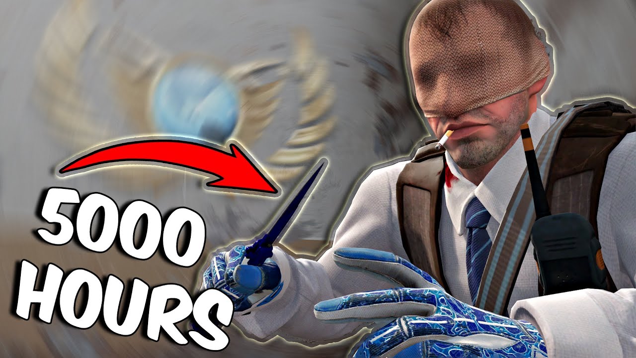 He spent 5,000 HOURS on Dust2 (real)