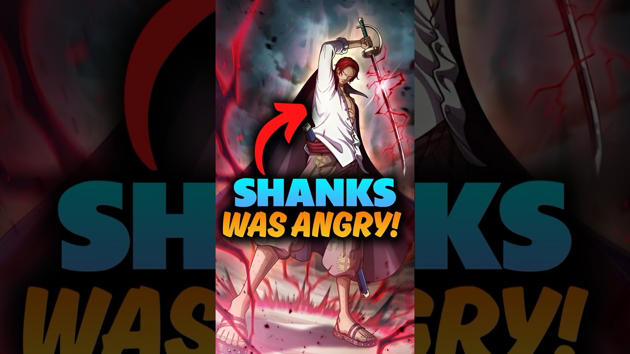 Why Shanks didn&rsquo;t Fought During Marineford even when he was So Angry! One Piece #onepiece #shorts