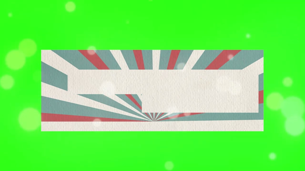 14 VINTAGE TITLE AND LOWERTHIRDS ANIMATED ICON GREEN SCREEN