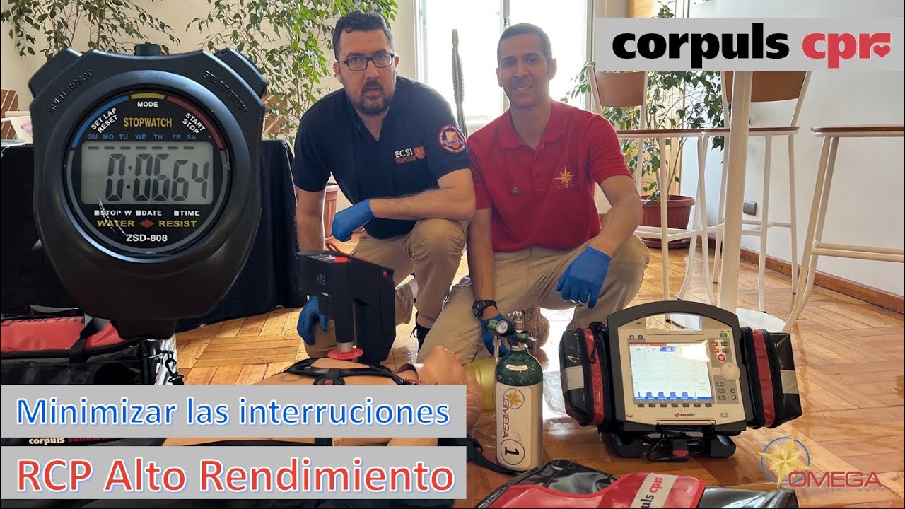 RCP Alto Rendimiento / Minimizar las Interrupciones CORPULS CPR