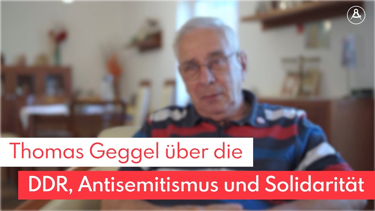Thomas Geggel über die DDR, Antisemitismus und Solidarität mit Palästina