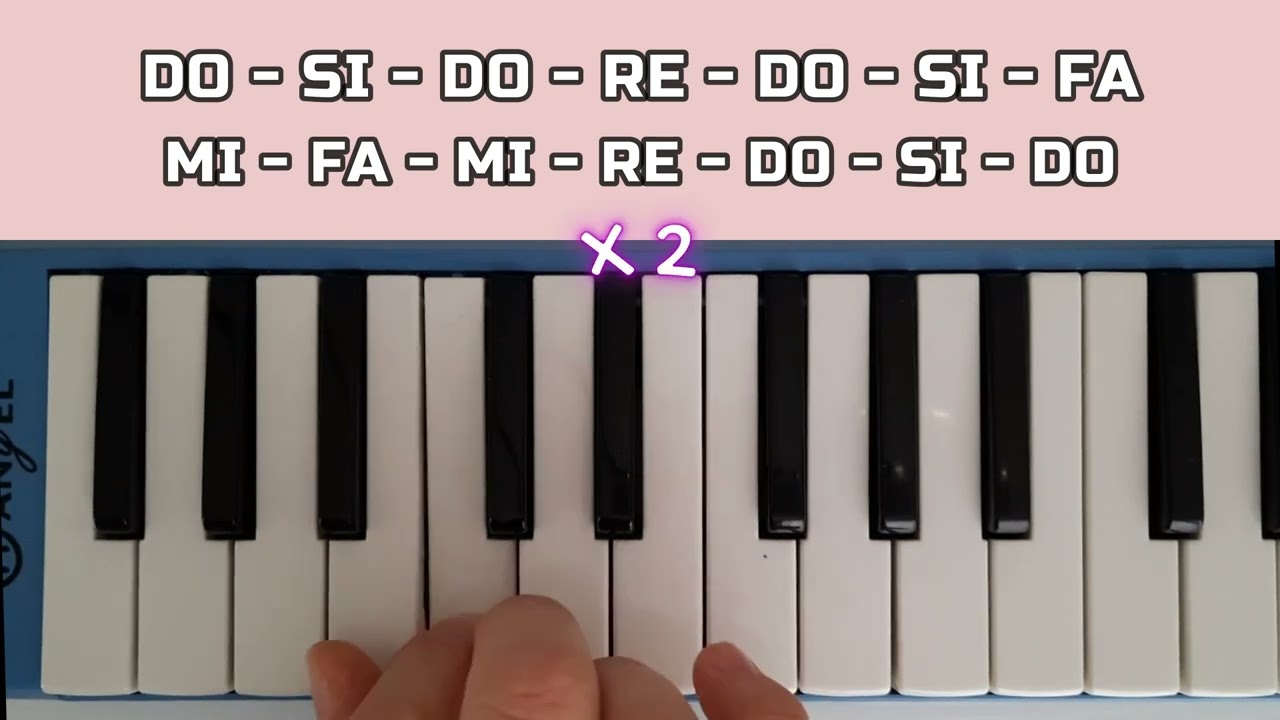 TU SCENDI DALLE STELLE - Tutorial clavietta PARTE 2 - Prof. Montironi