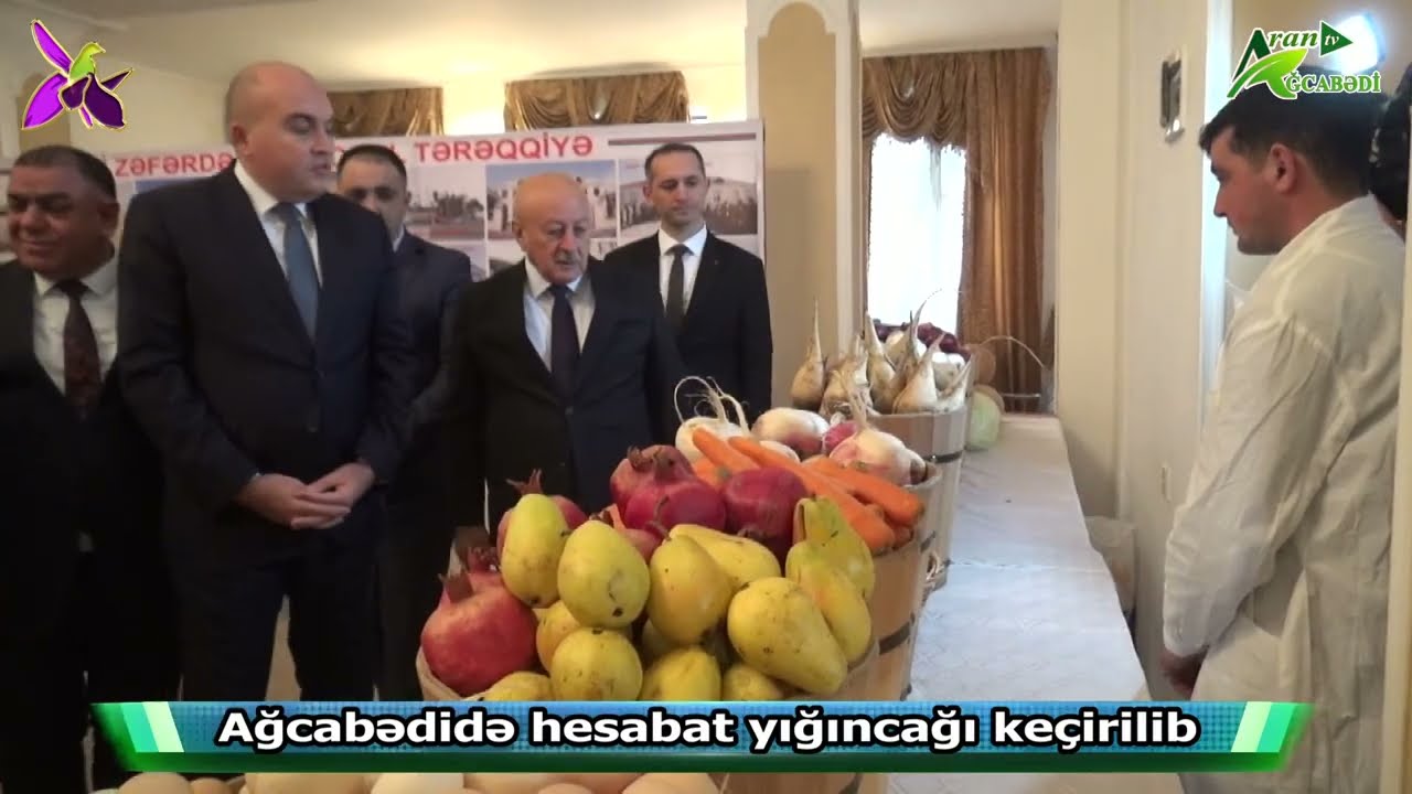 Ağcabədidə hesabat yığıncağı keçirilib
