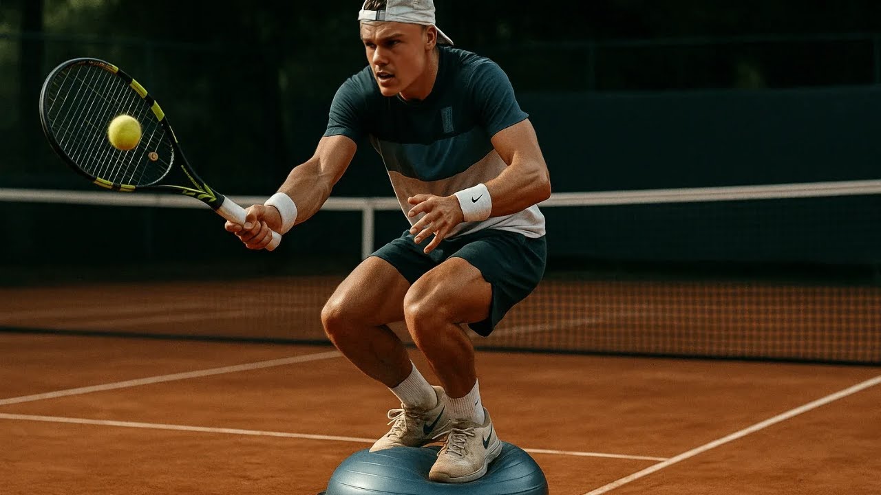 Holger Rune INSANE Full Body Tennis Workout 🤯