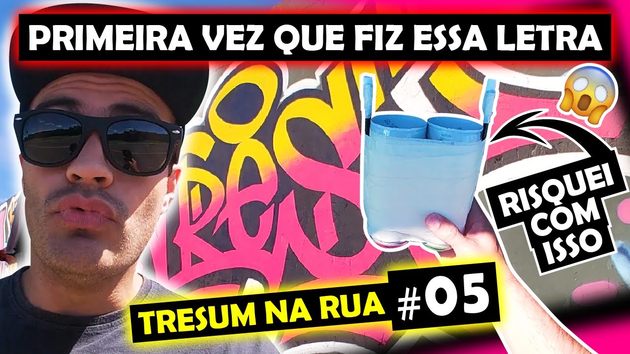 🔥 Graffiti com letra de TAG - Meeting of Feitoria! 💣 - Tresum na Rua #05 💥