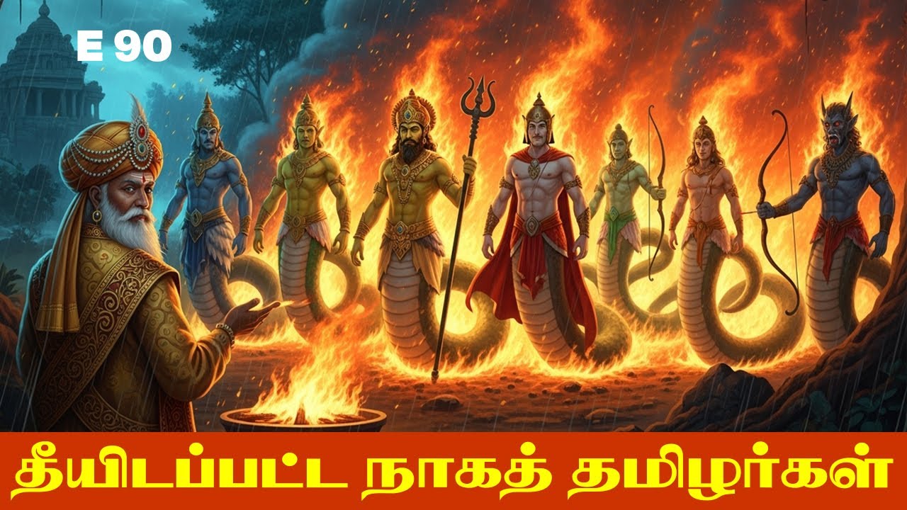 தீயிடப்பட்ட நாகத் தமிழர்கள் | E - 90 | மறைக்கப்பட்ட தமிழர் வரலாறு | V.சேகர் | சே.காரல் மார்க்ஸ்