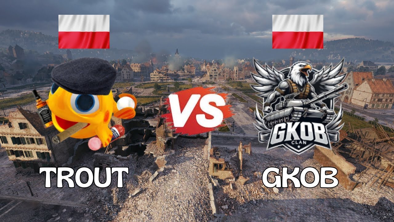 ADVANCES: TR0UT vs GKOB - World Of Tanks #6