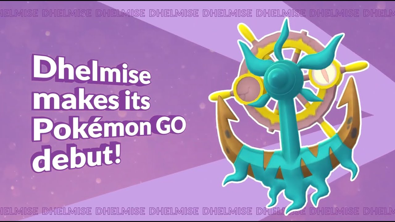 Dhelmise makes its Pok&eacute;mon GO debuts in raids!