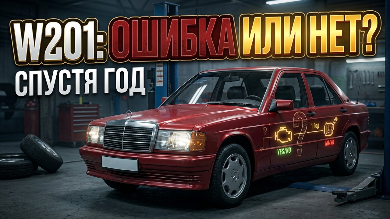 ИСТОРИЯ ПОКУПКИ СТАРОГО НЕМЦА / Мой Mercedes 190 (W201) | СПУСТЯ ГОД