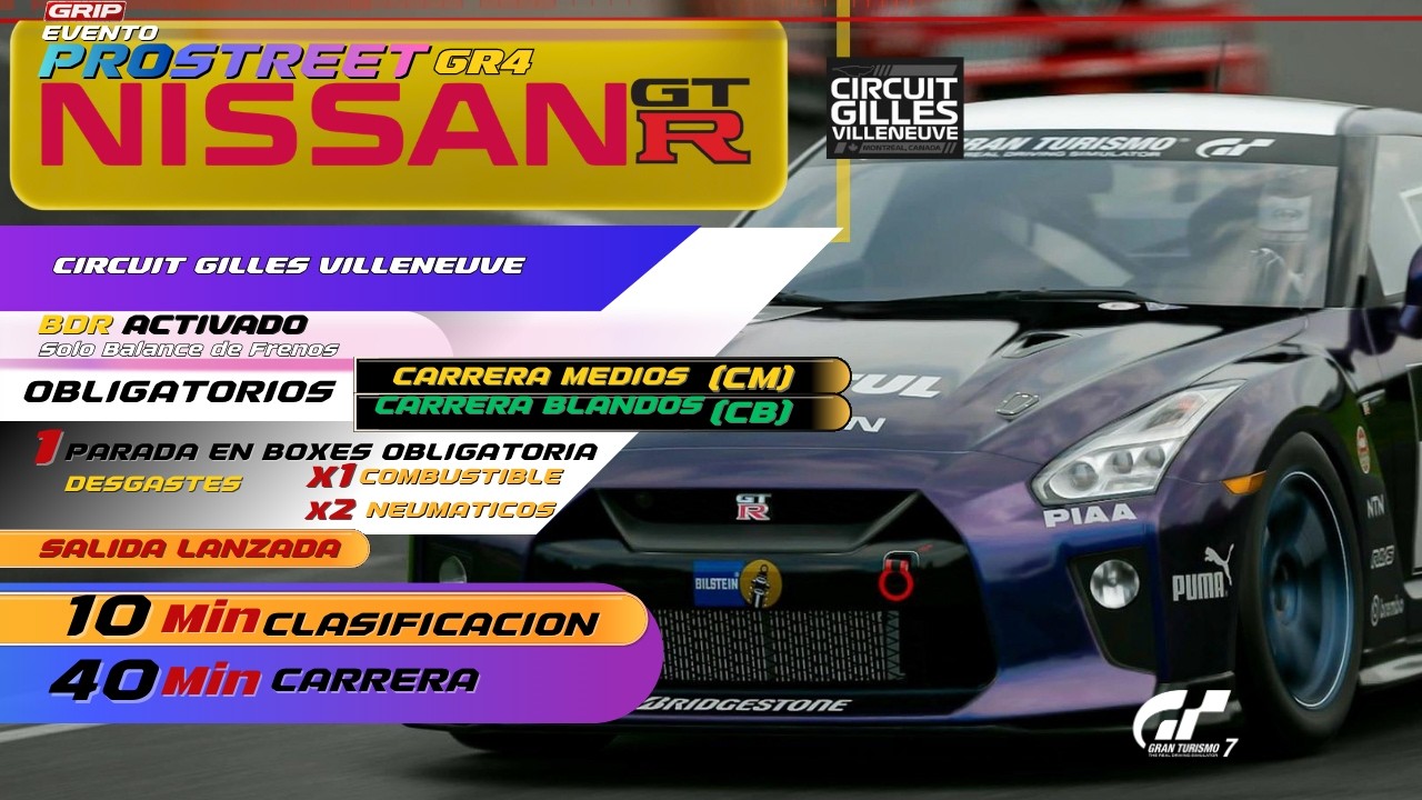 Evento PROSTREET GTR  Parte 1
