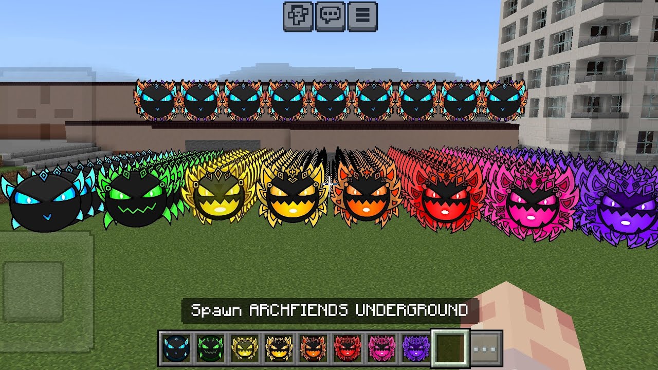 Custom Lobotomy Nextbots | Geometry Dash Difficulty faces | MCPE
