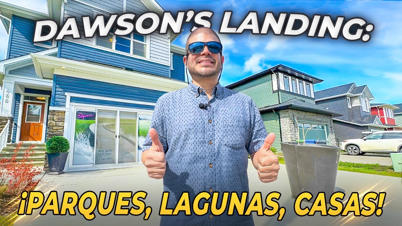 Dawsons Landing en Calgary AB: Un PARAISO Familiar con Casas MODERNAS
