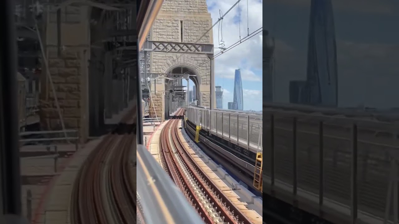 Crossing the Sydney Harbour Bridge on an S Set