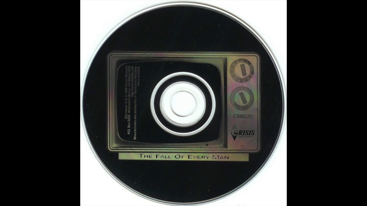 Shai Hulud / Indecision (2) ‎– The Fall Of Every Man - SPLIT - crisis records - 1998