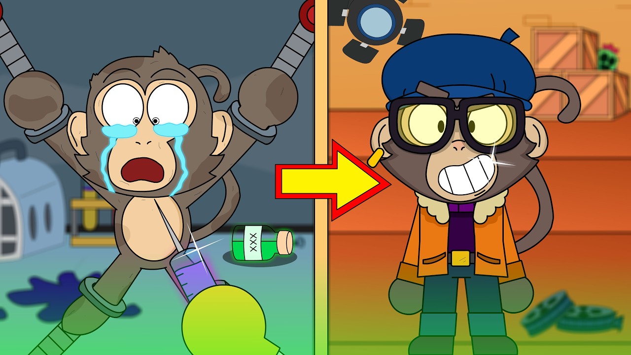 Происхождение Мико (анимация Brawl Stars)