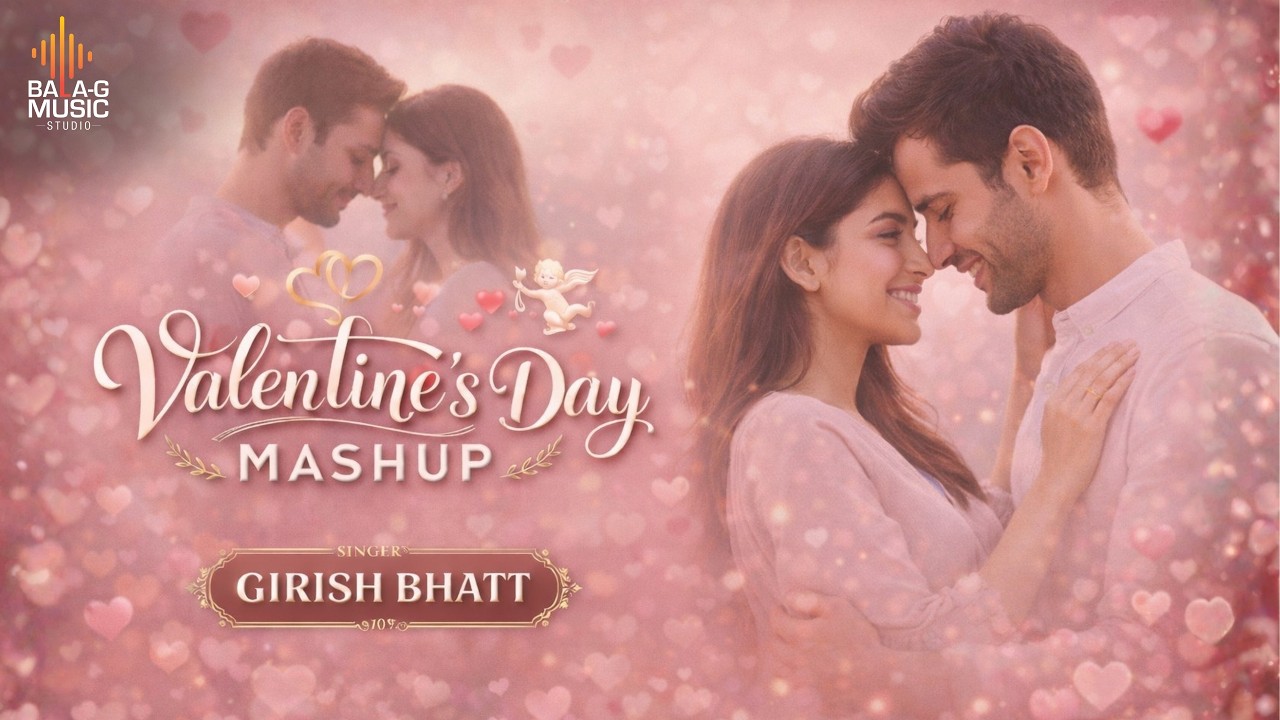 Valentine Mashup 2026 | Romantic Songs Mashup | Girish Bhatt | Valentine Special | BalaG Music