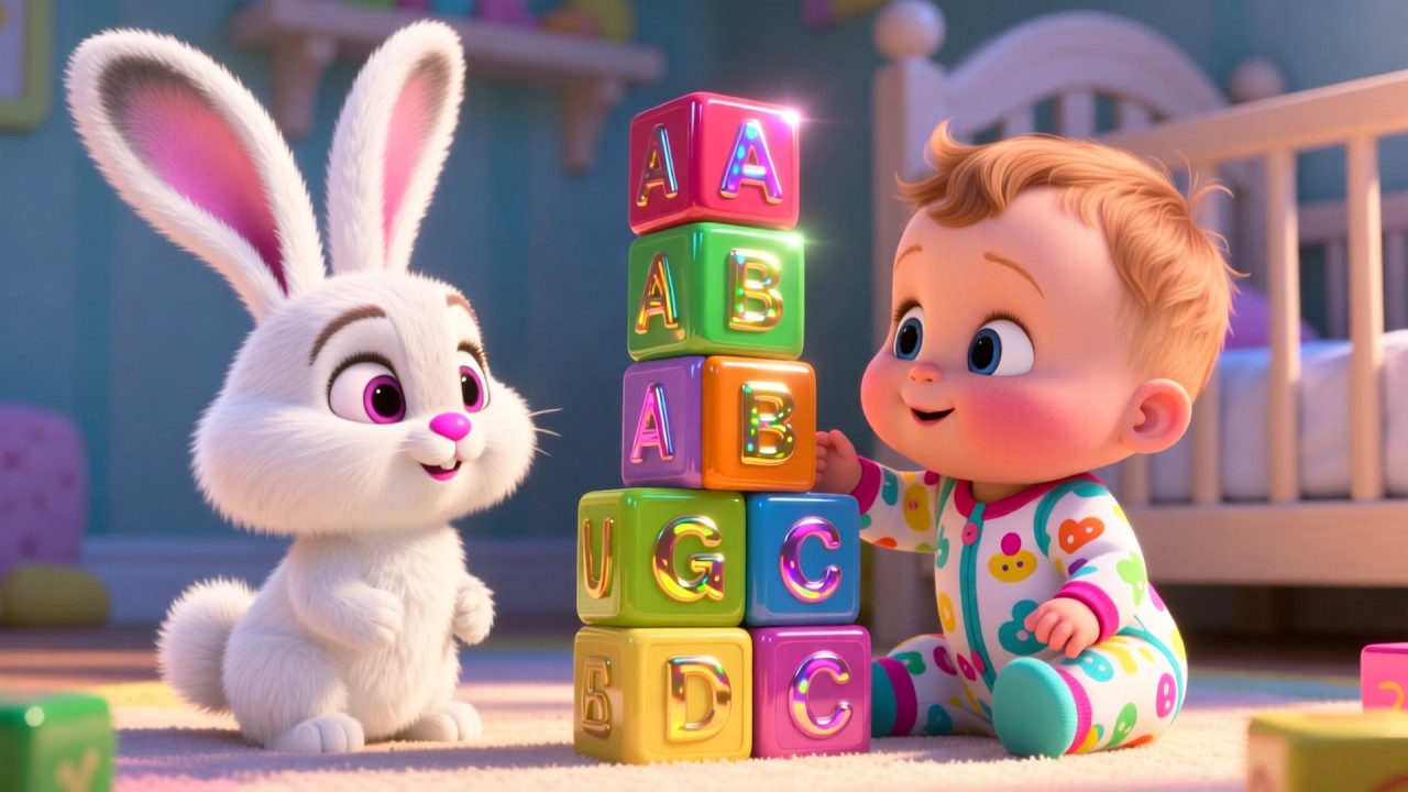 Tiny Bunny’s ABC Play 🐰 | Fun Learning & Play for Kids | Toddler Adventure Video