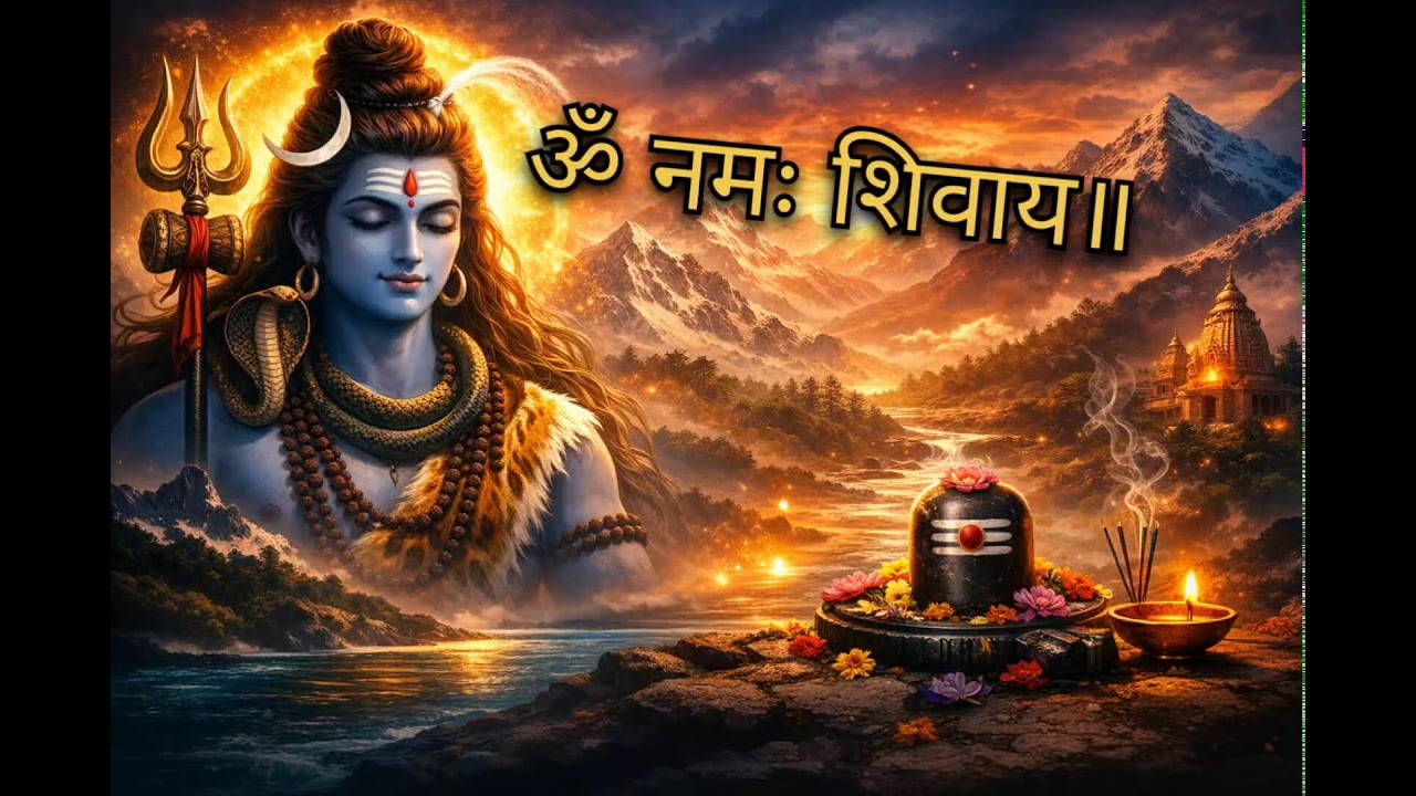 🔴 LIVE ॐ नमः शिवाय मंत्र जाप | 108 बार शिव मंत्र लाइव | Shiva Mantra Chant | Somwar Special Live
