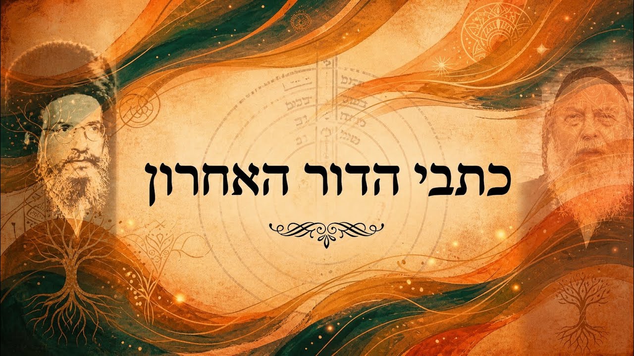 מאמר השופר - כתבי הדור האחרון - שולחן העגול 1 עם הרב גוטליב 