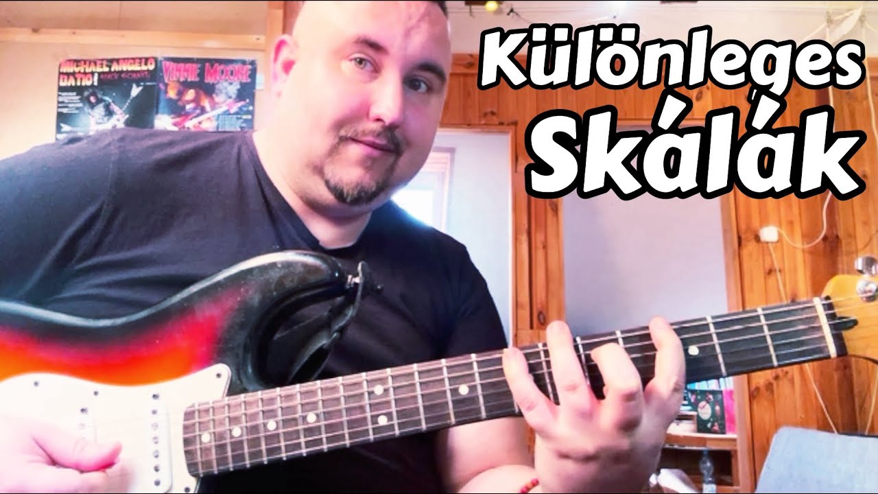 Különleges Skálák-Az Egész-Fél Skáláról Érthetően 🎸 (Tab⬇️⬇️⬇️)