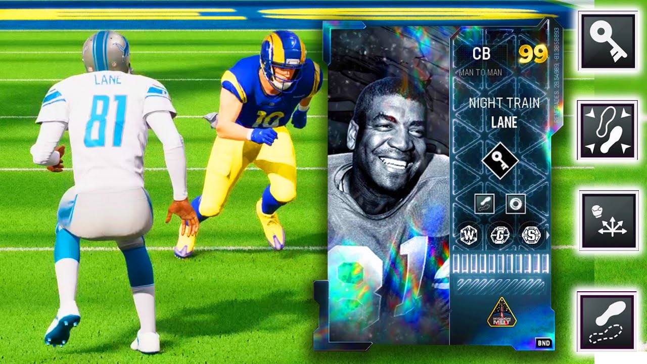 99 OVERALL NIGHT TRAIN LANE with ONE STEP AHEAD! Madden 23